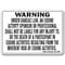 Signmission 14 in Height, 10 in Width, Plastic, 10" x 14", WS-Kansas Equine WS-Kansas Equine - alternate 1